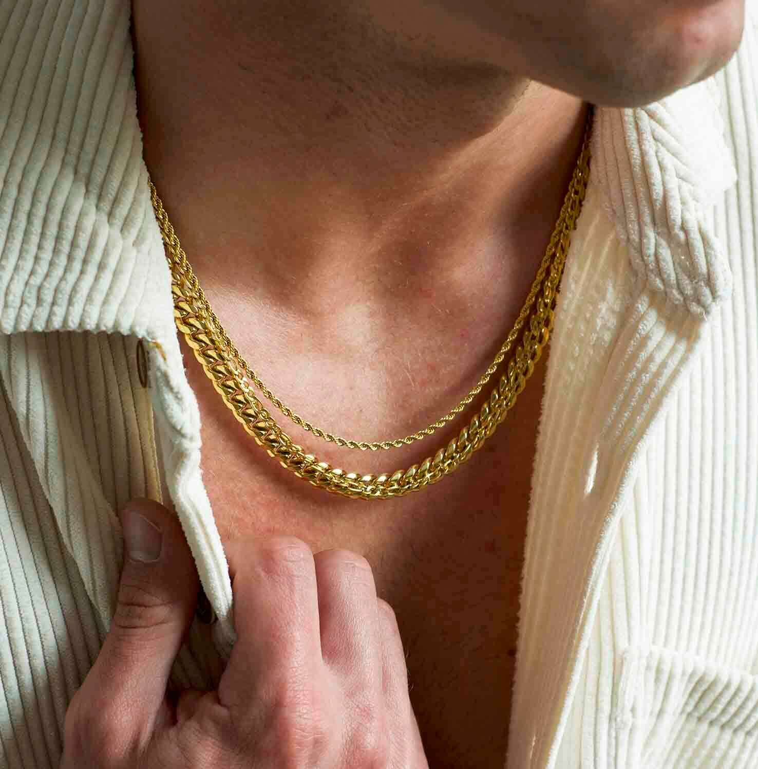 14k vs 18k Gold Chains for Men: Which One Should You Choose?
