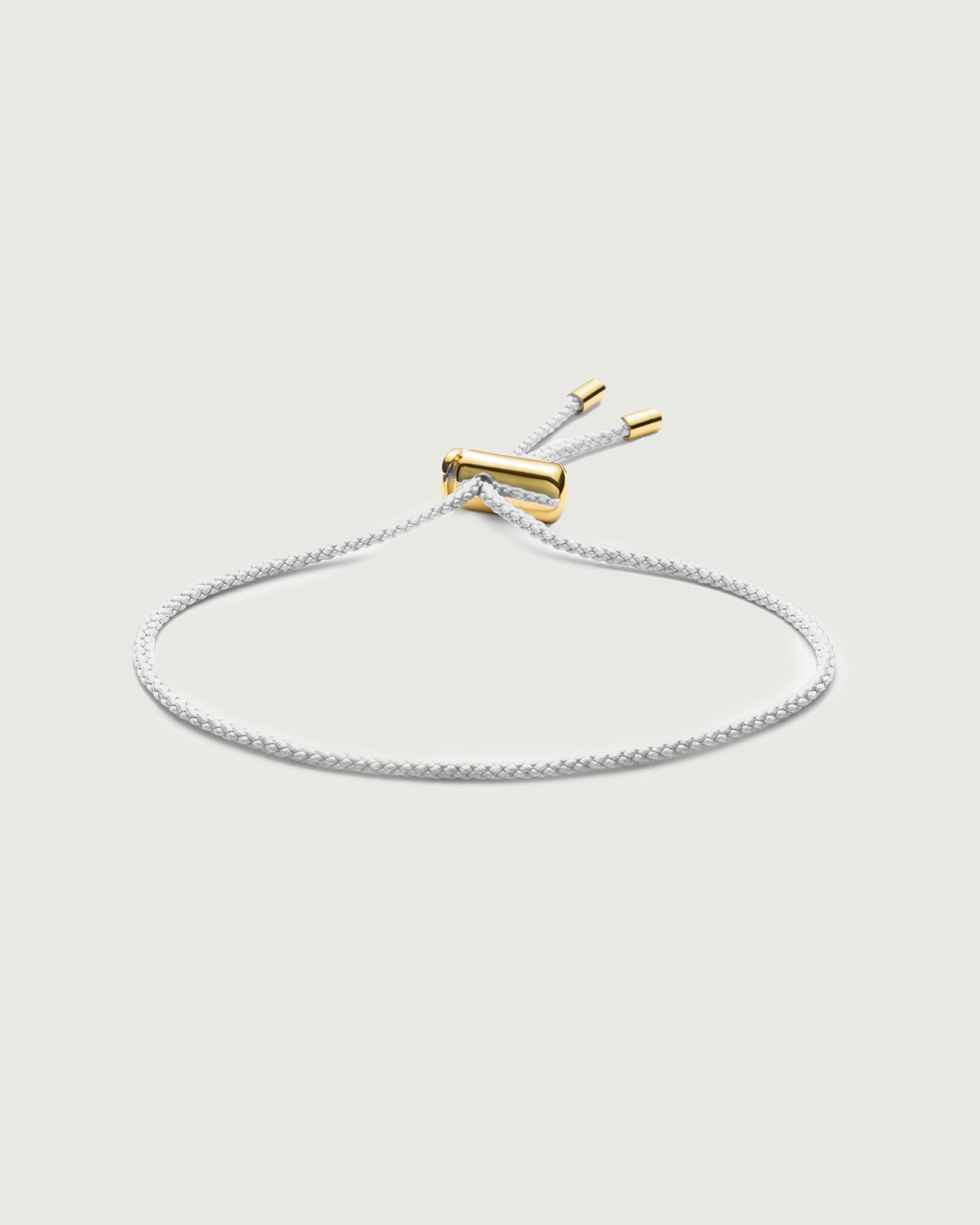 Cameron Cord Bracelet | White
