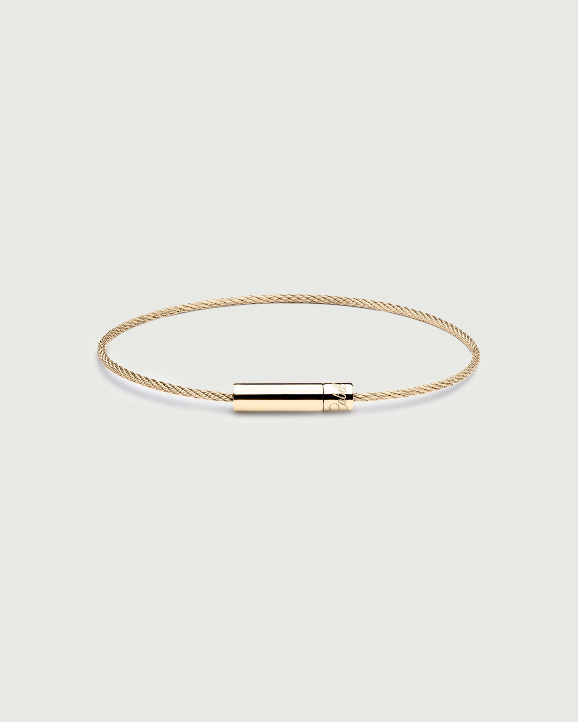 Michael Cable Bracelet Gold - Main Image