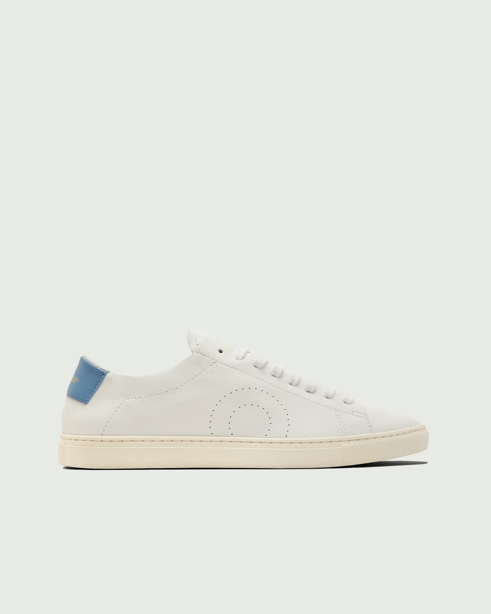 Low 1 DS | White / Mist – Oliver Cabell