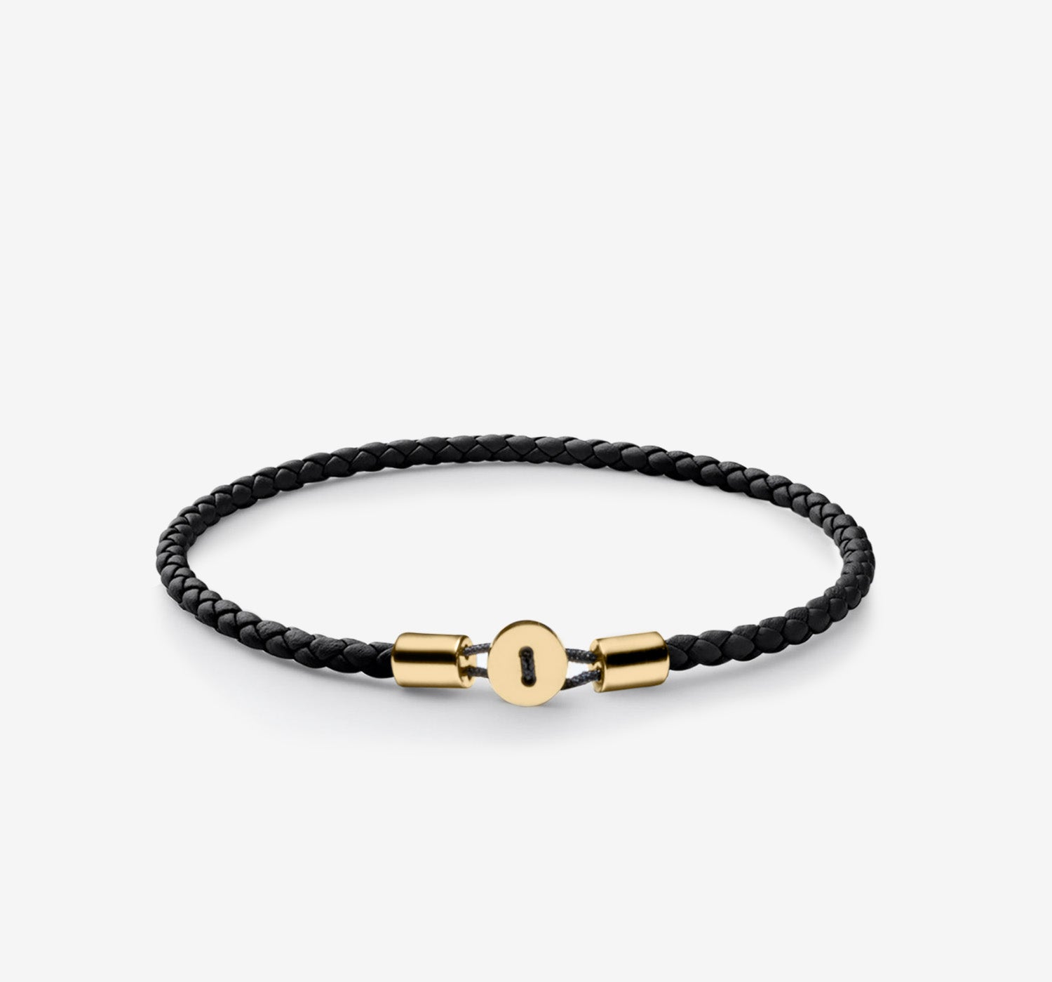 Gordon Leather Bracelet | Gold