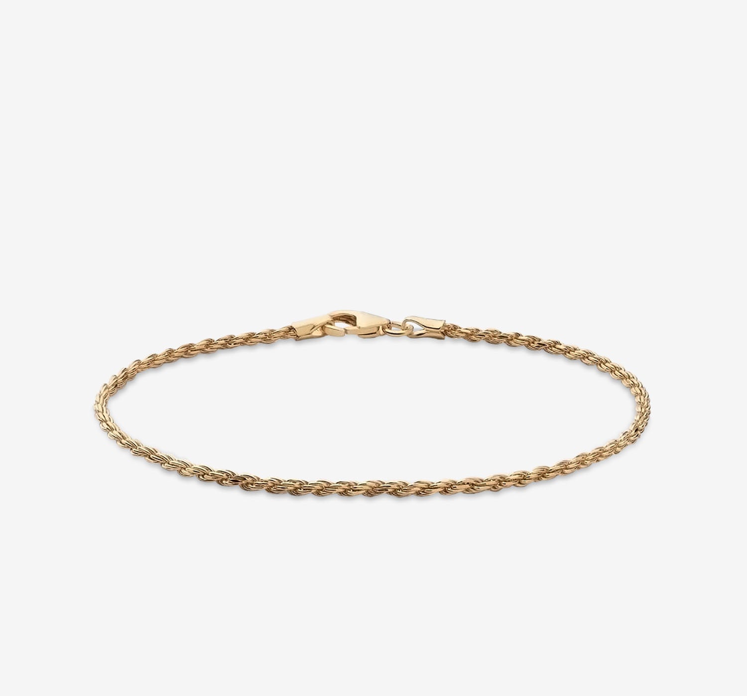 Rope Chain Bracelet Gold