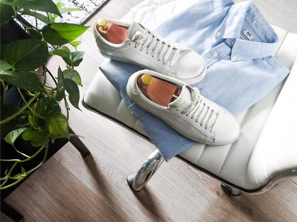 How to Clean White Sneakers With Less Stress