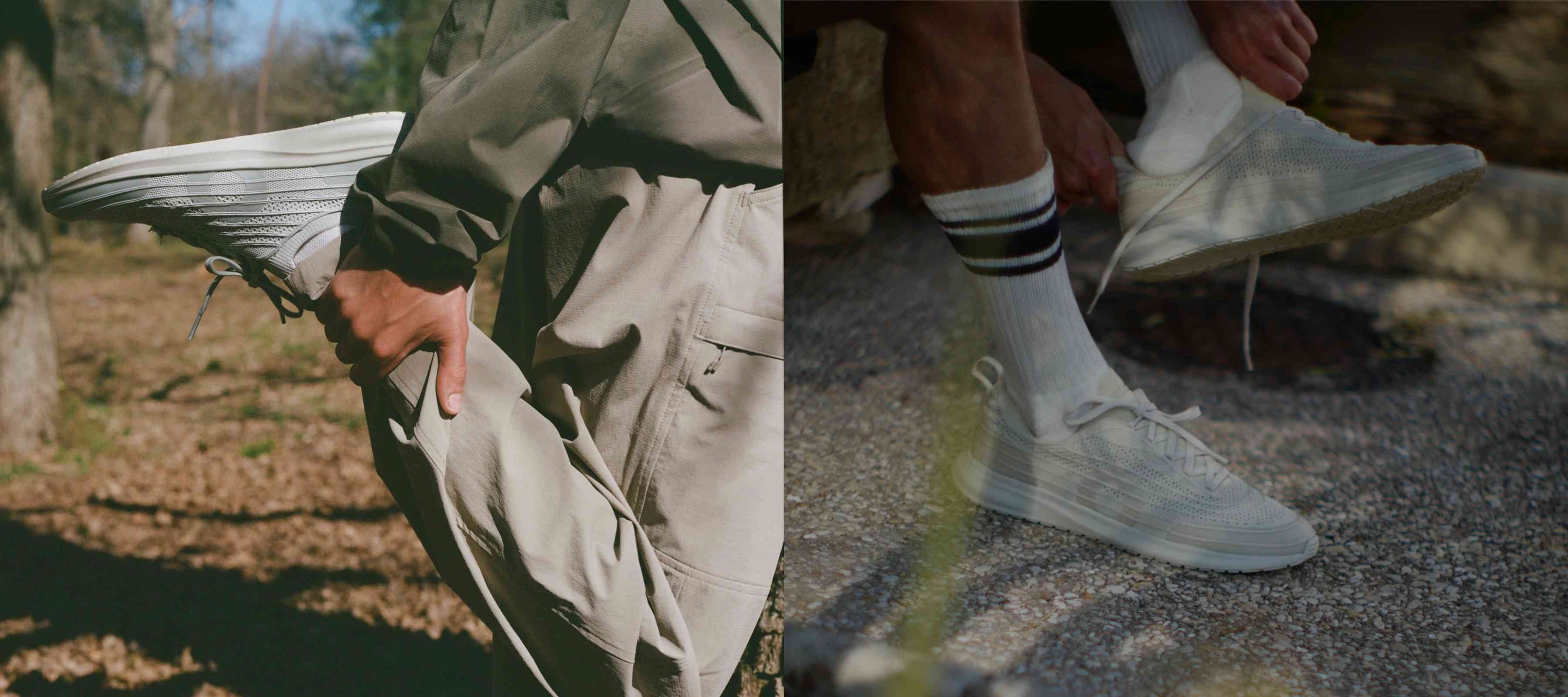 white orthopedic shoes by oliver cabell