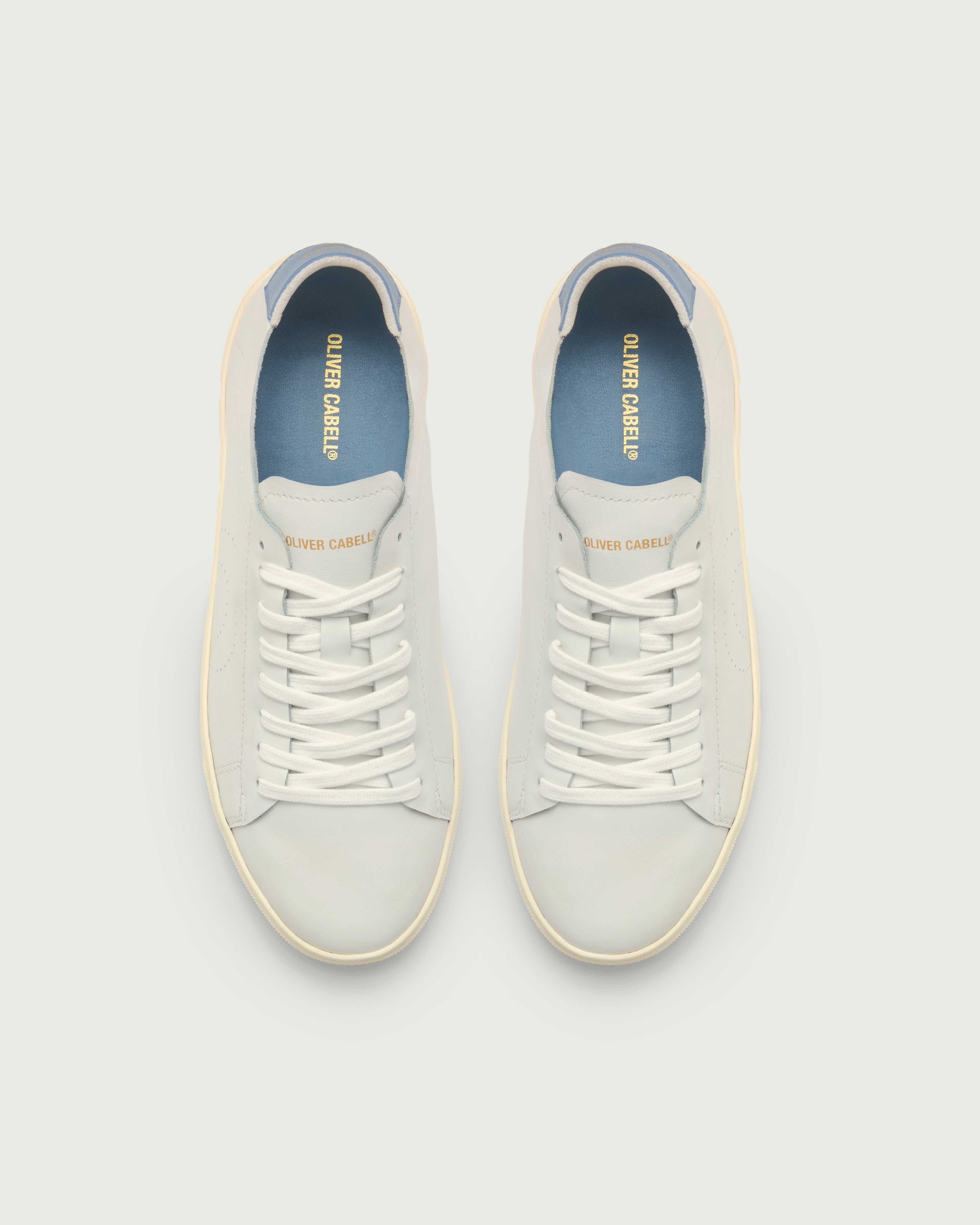 Low 1 DS | White / Mist – Oliver Cabell