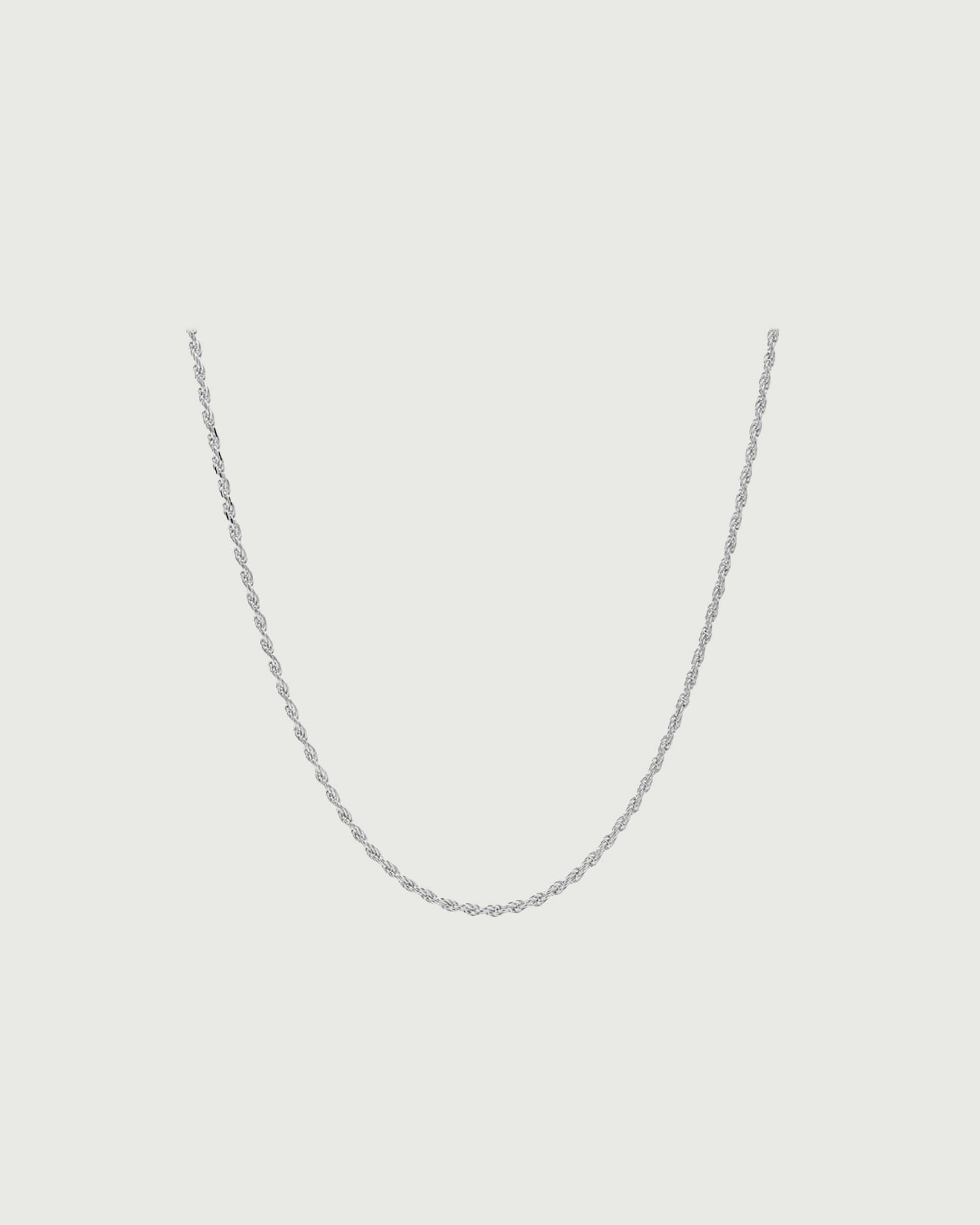 2mm Rope Chain | Silver