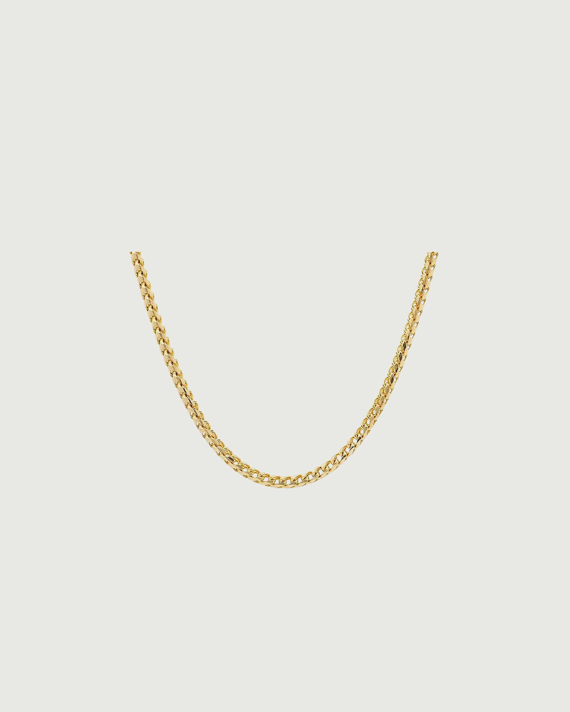 3mm Franco Chain | Gold