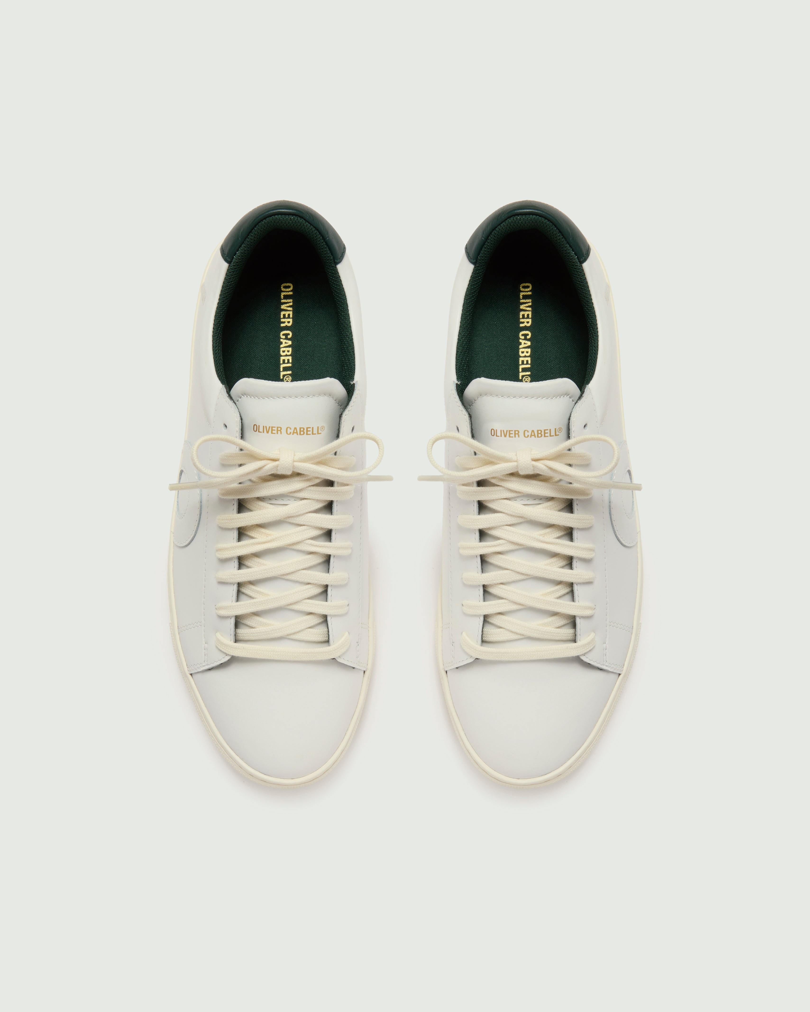 Low 1 | White / Forest / Ivory (Orthopedic) – Oliver Cabell