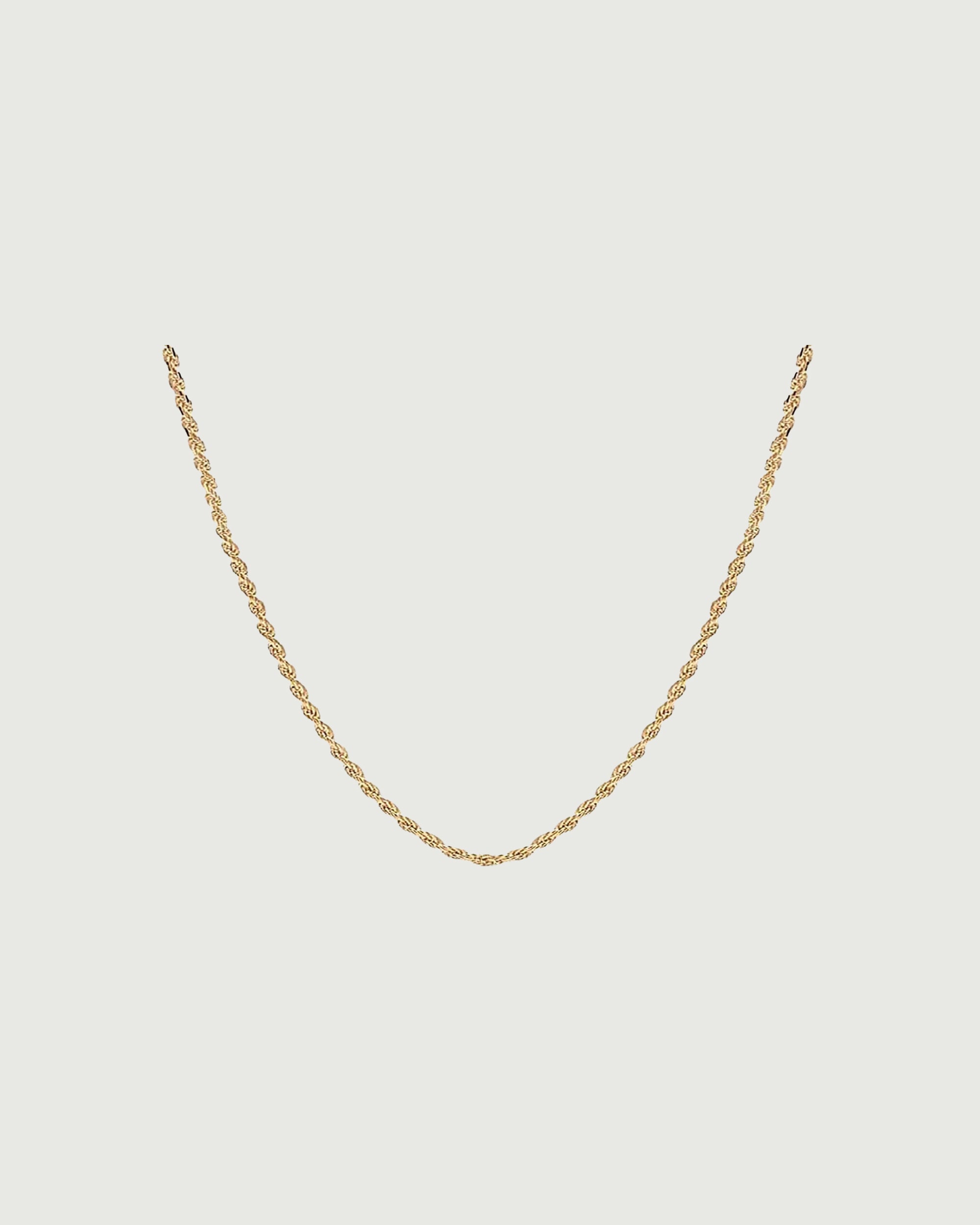 4mm Rope Chain | Gold – Oliver Cabell
