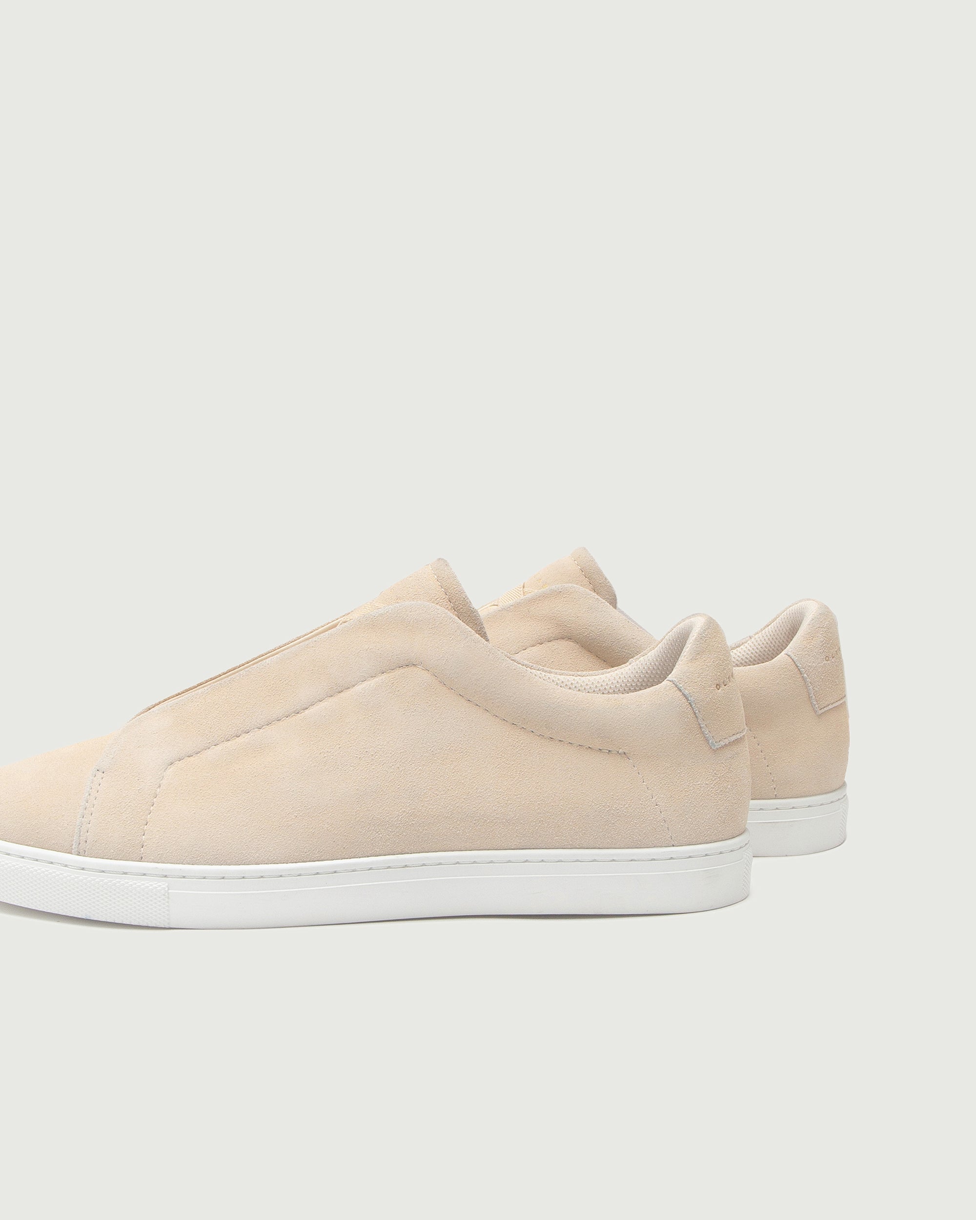 Low 1 Laceless | Sand Suede