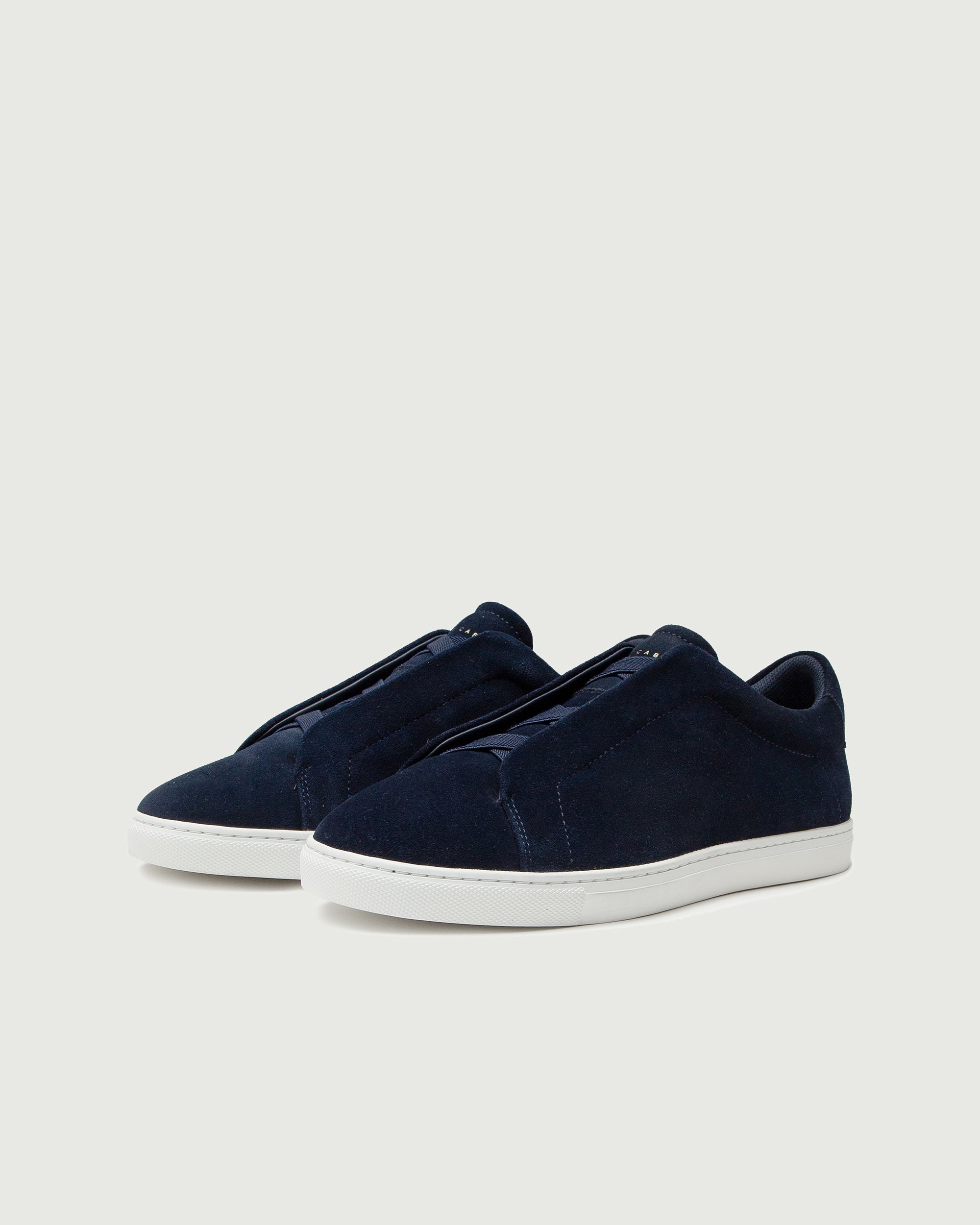 Low 1 Laceless | Navy Suede
