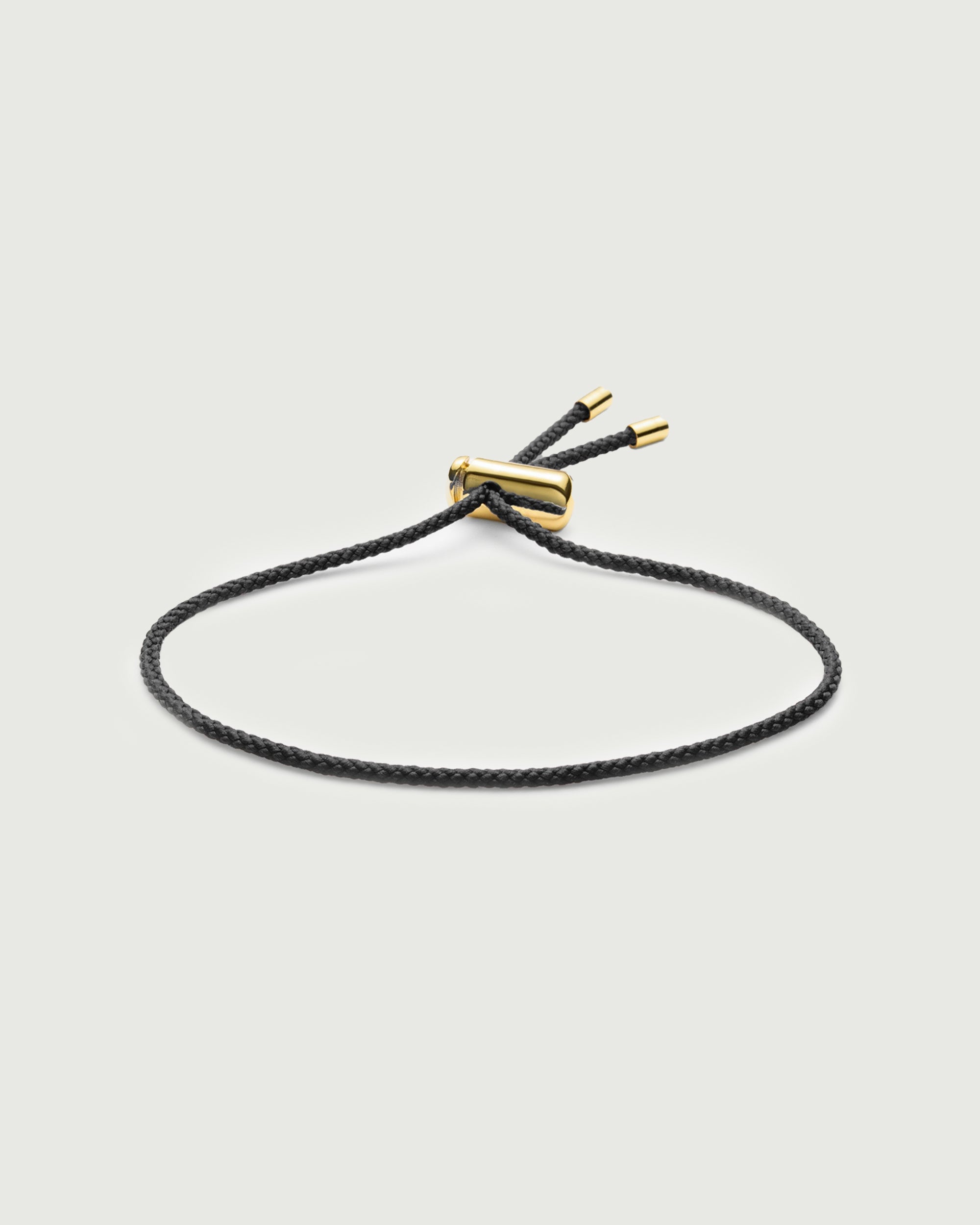 Cameron Cord Bracelet | Charcoal