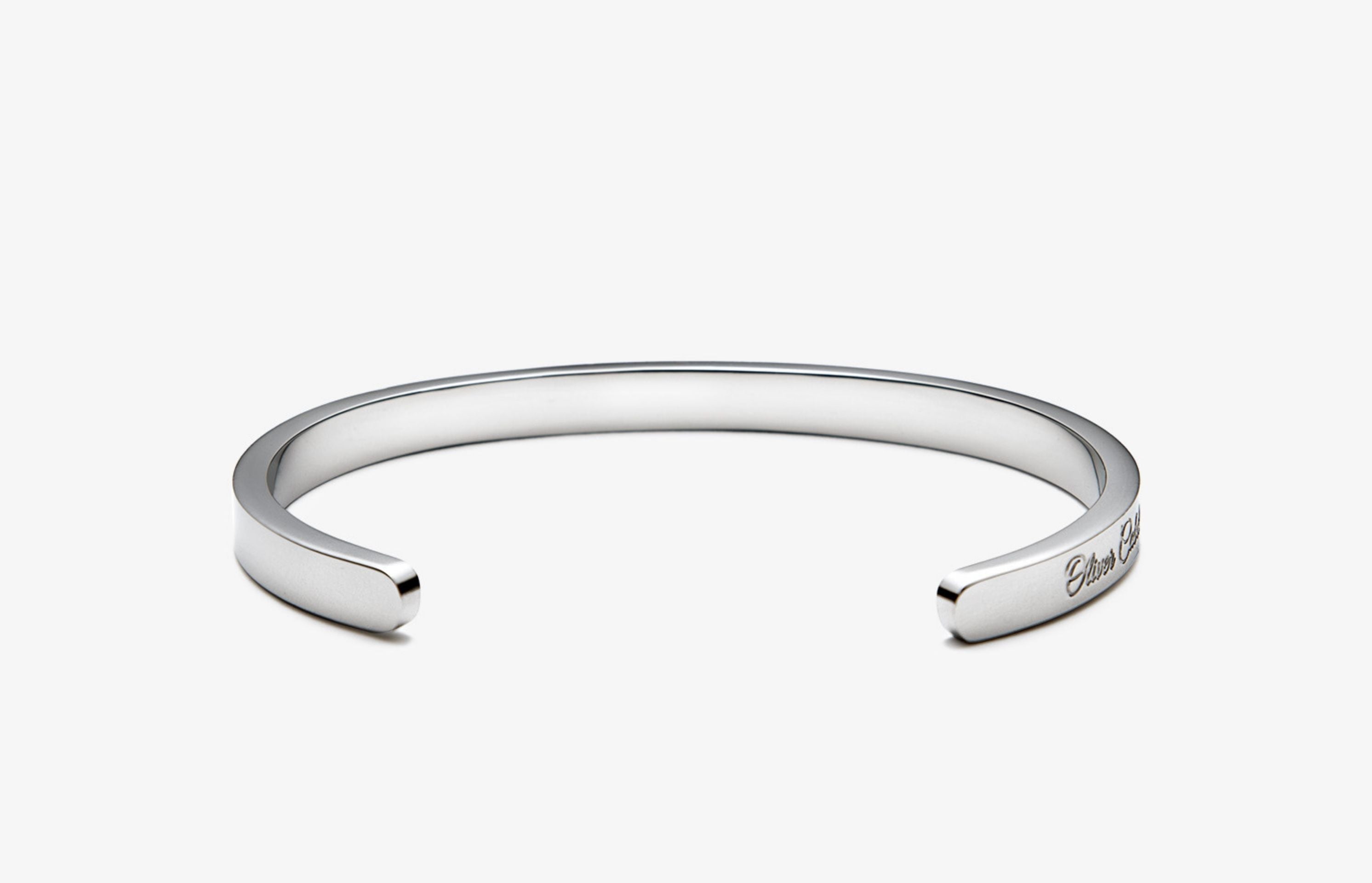 Michael Cable Bracelet  Silver - Oliver Cabell