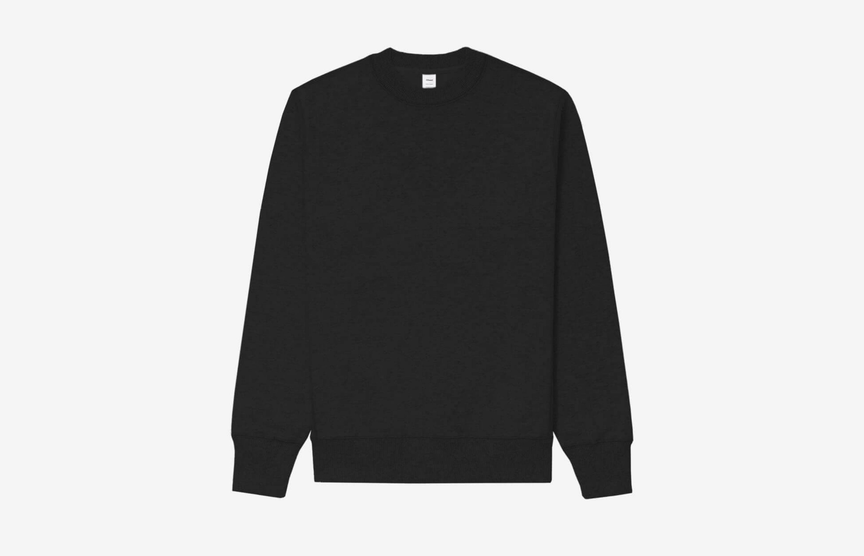 Black crewneck outlet