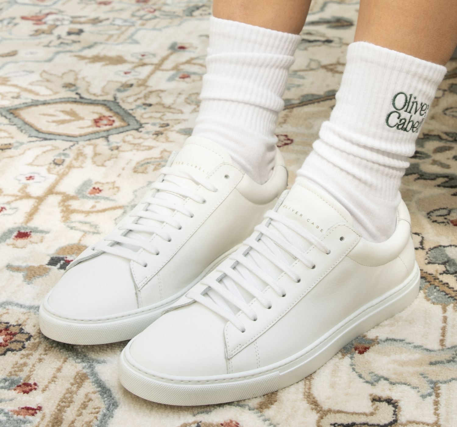 White Leather Sneaker | Bridal Shoes – Grace Loves Lace US