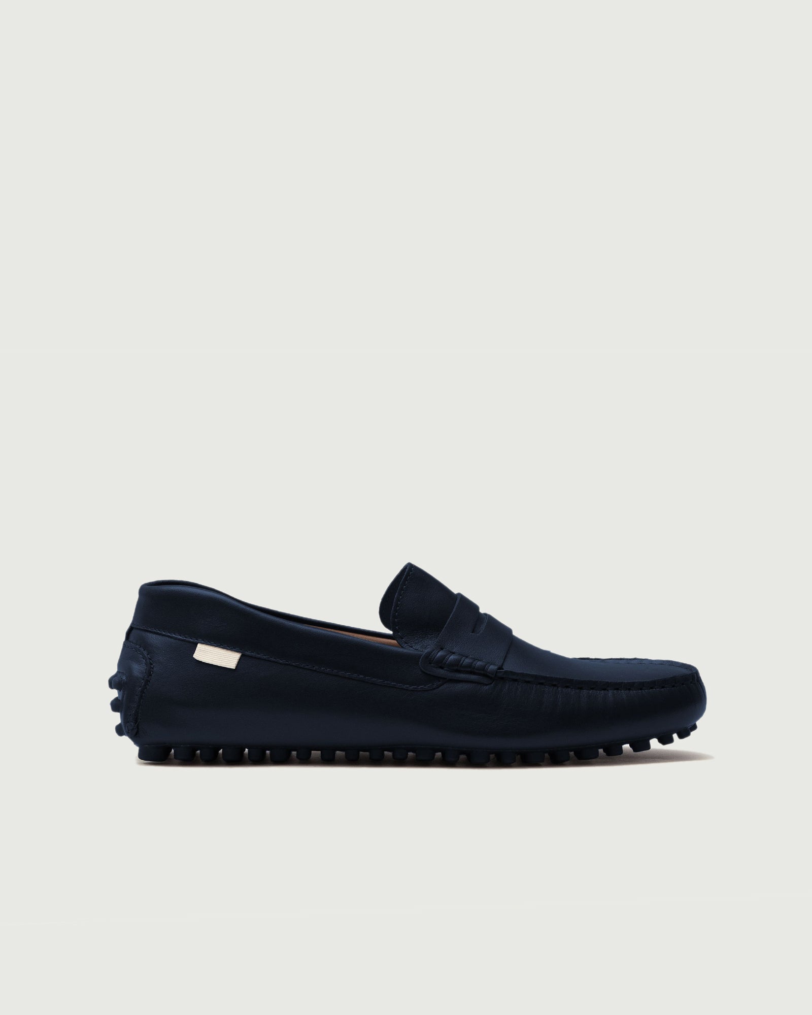 Driver | Navy Leather