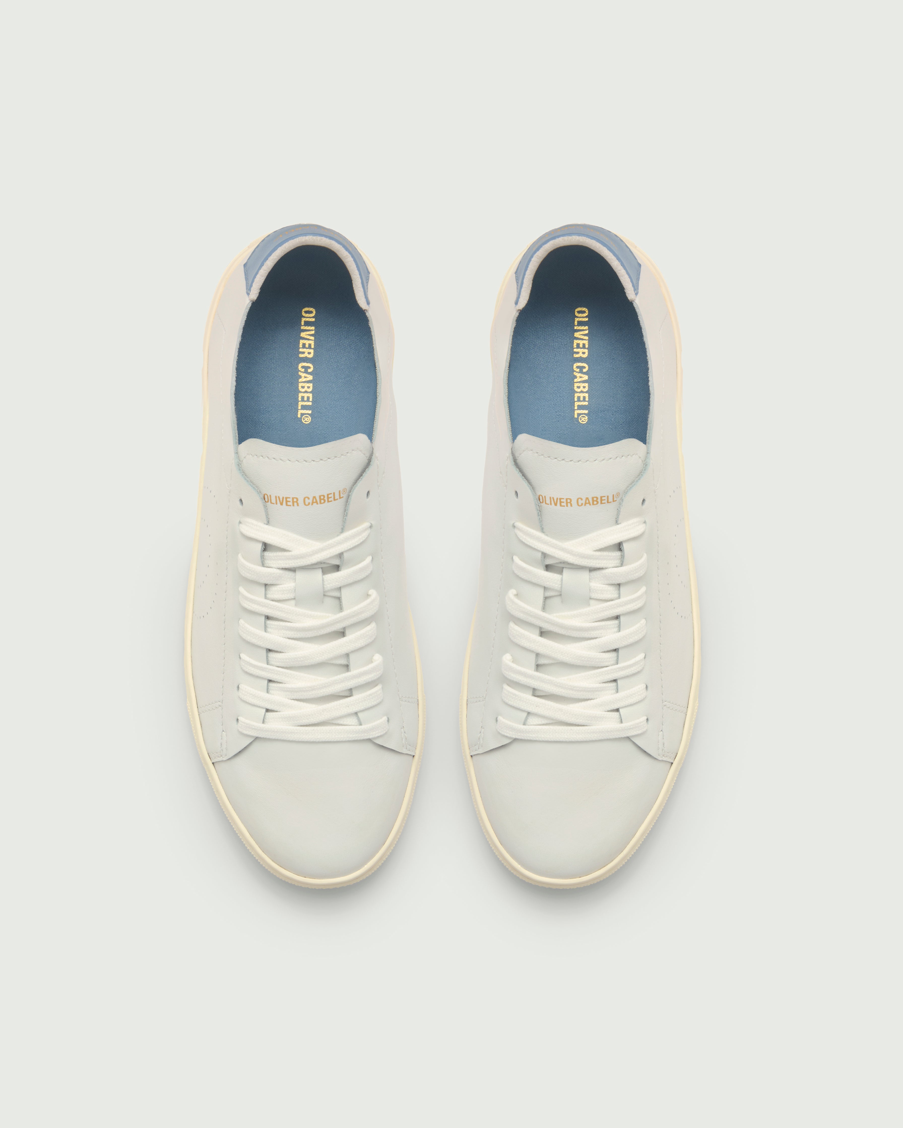 Low 1 DS | White / Mist – Oliver Cabell